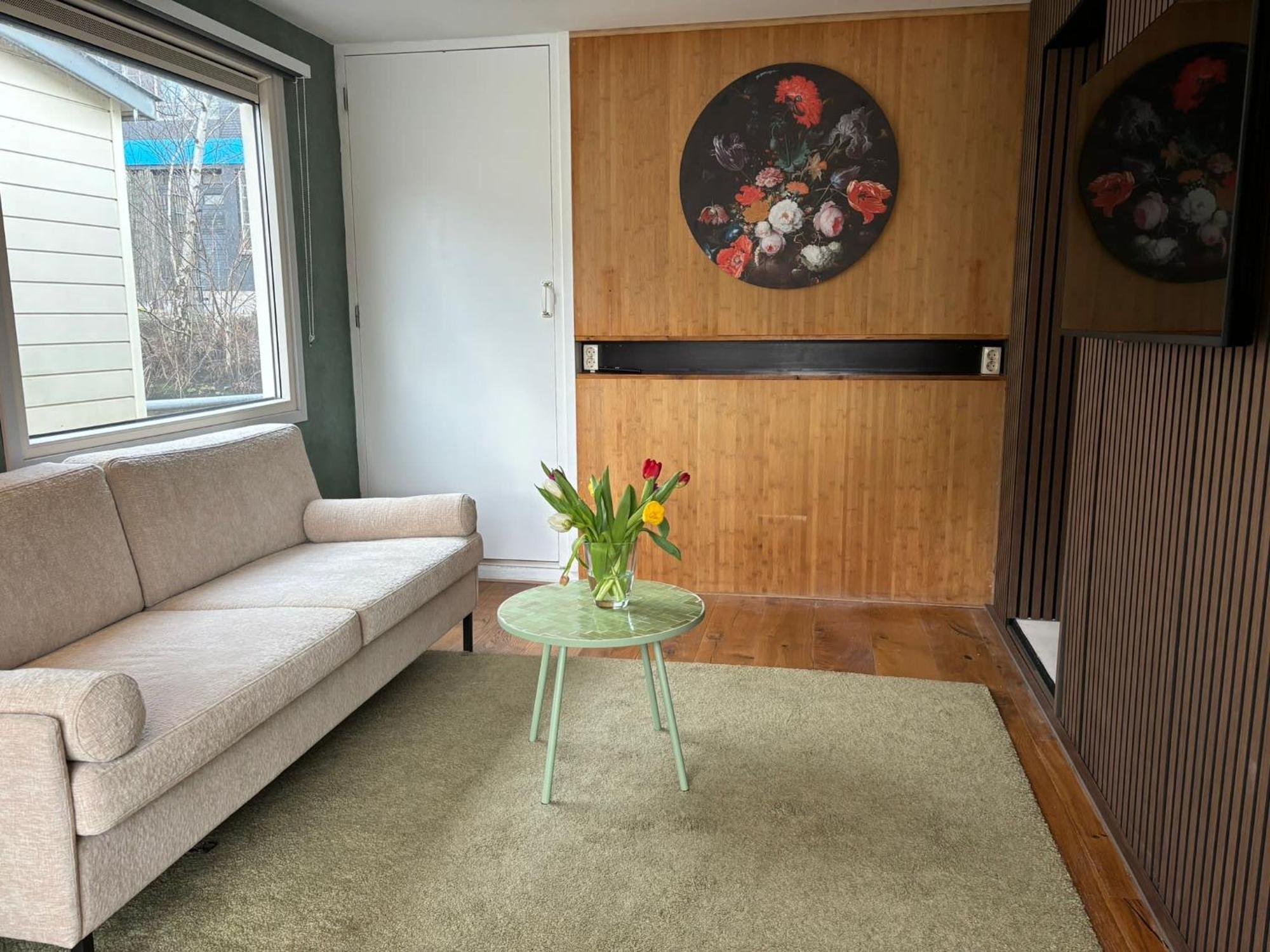 Luxury Studio On Robs Houseboat Special For Couples Amsterdam Exterior photo